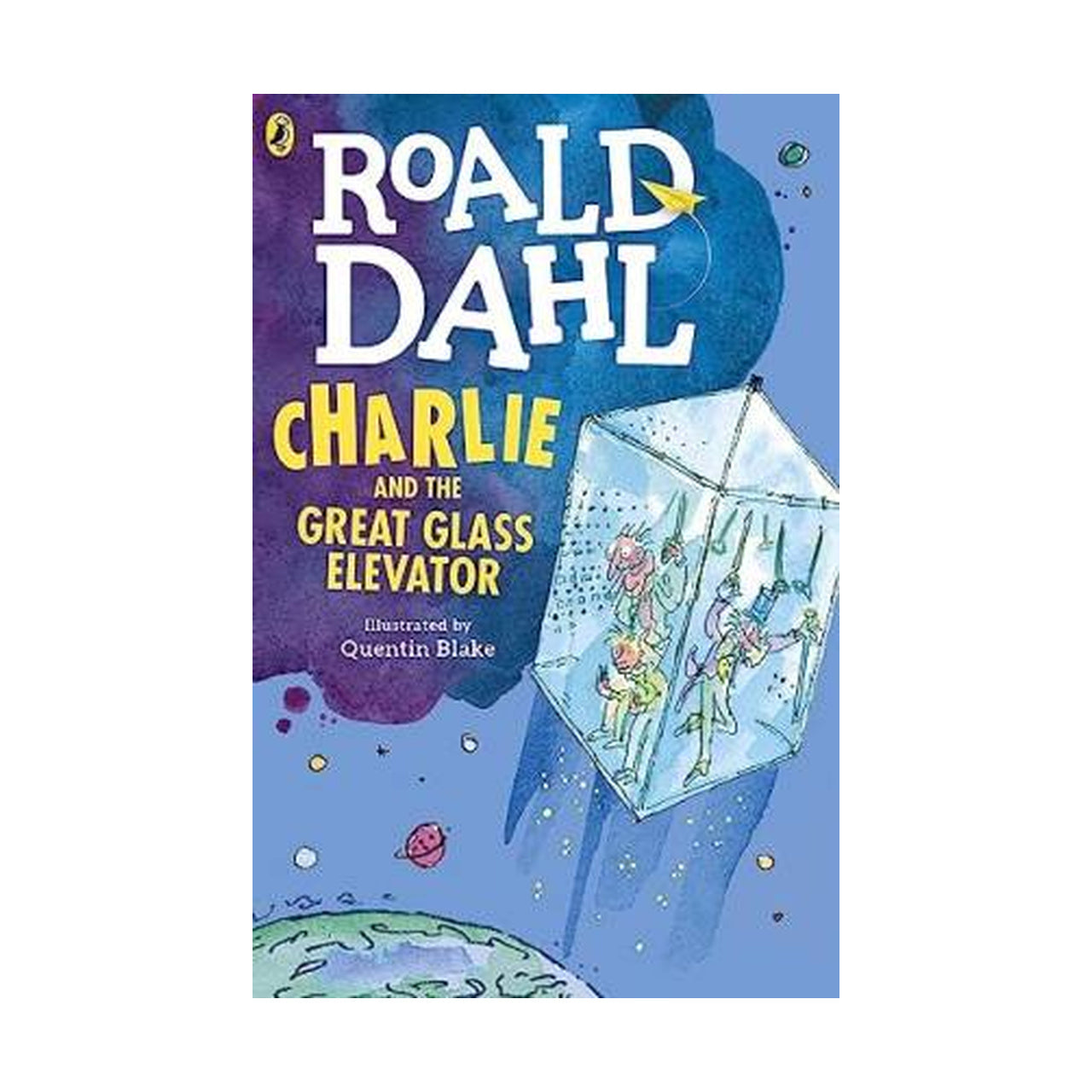 Cover page of Charlie and the Great Glass Elevator