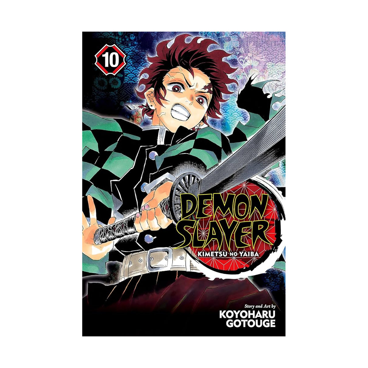 Cover page of Demon Slayer - Volume 10