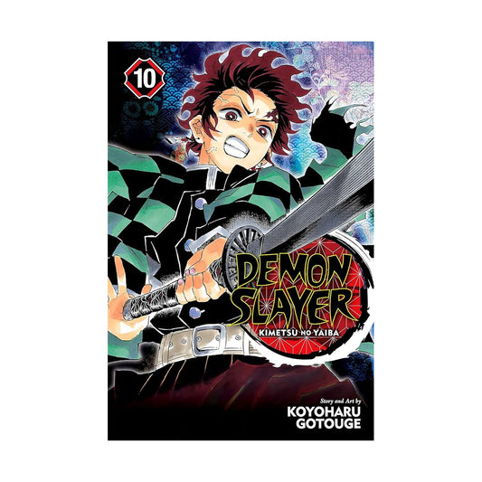 Cover page of Demon Slayer - Volume 10