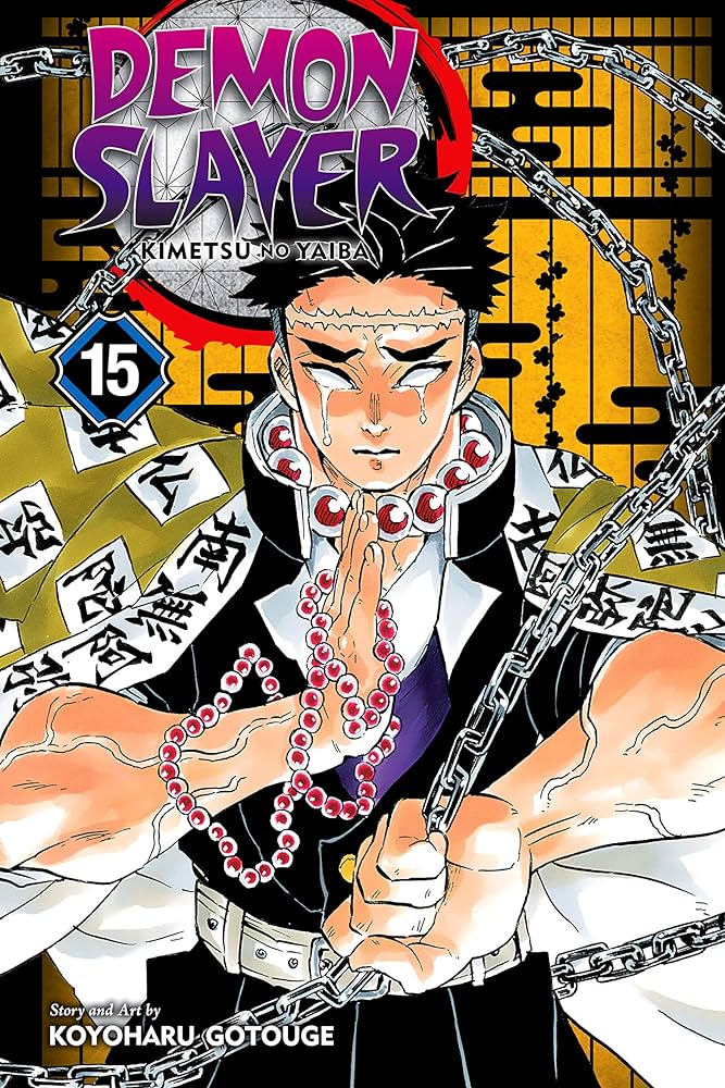 Cover page of Demon Slayer - Volume 15