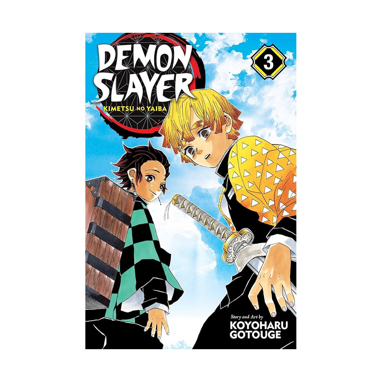 Cover page of Demon Slayer - Volume 3