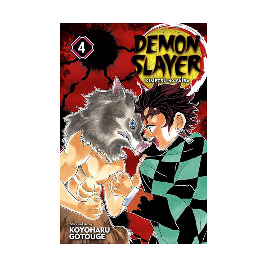 Cover page of Demon Slayer - Volume 4