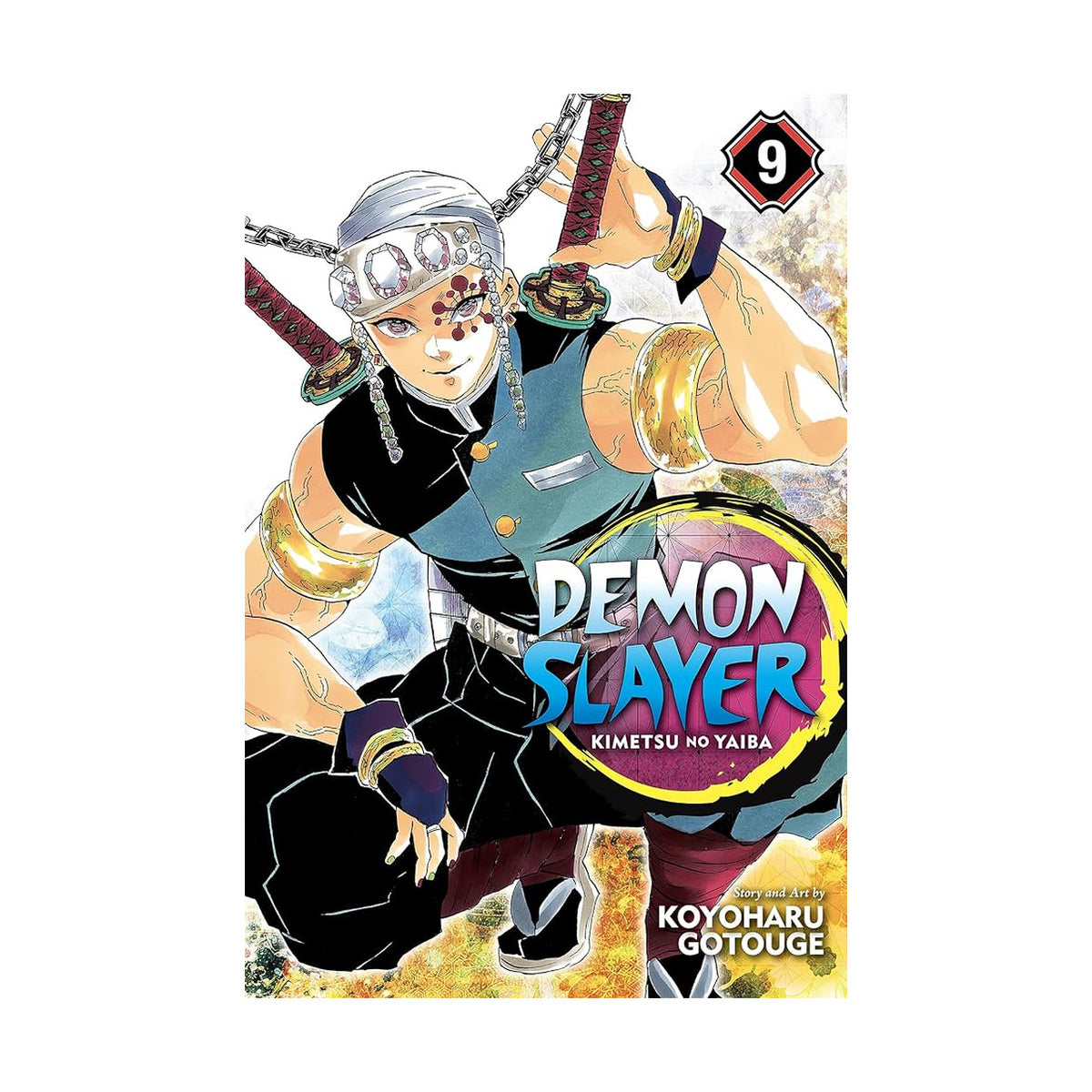 Cover page of Demon Slayer - Volume 9