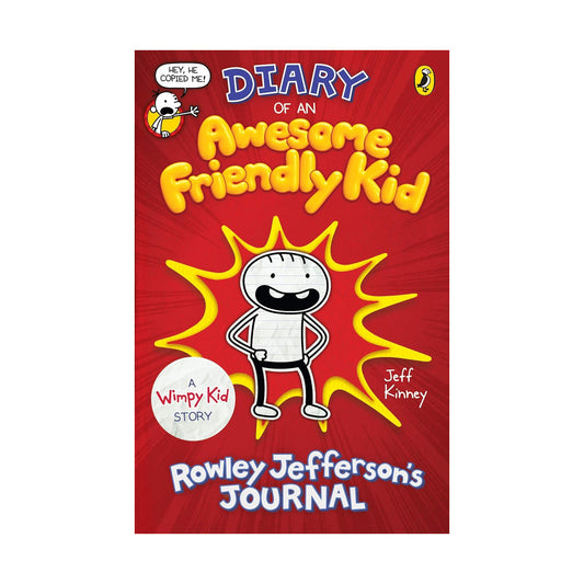 Cover page of Diary of a Awesome Friendly Kid