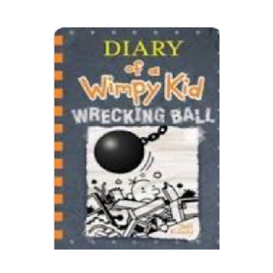 Cover page of The Diary of a Wimpy Kid - Wrecking Ball