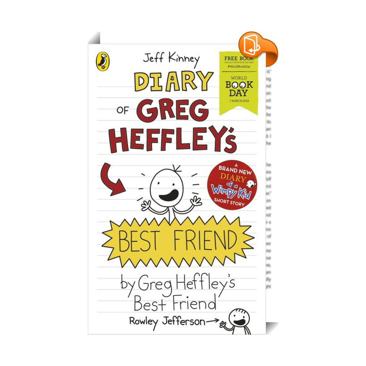 Cover page of Diary of Greg Heffley's Best Friend