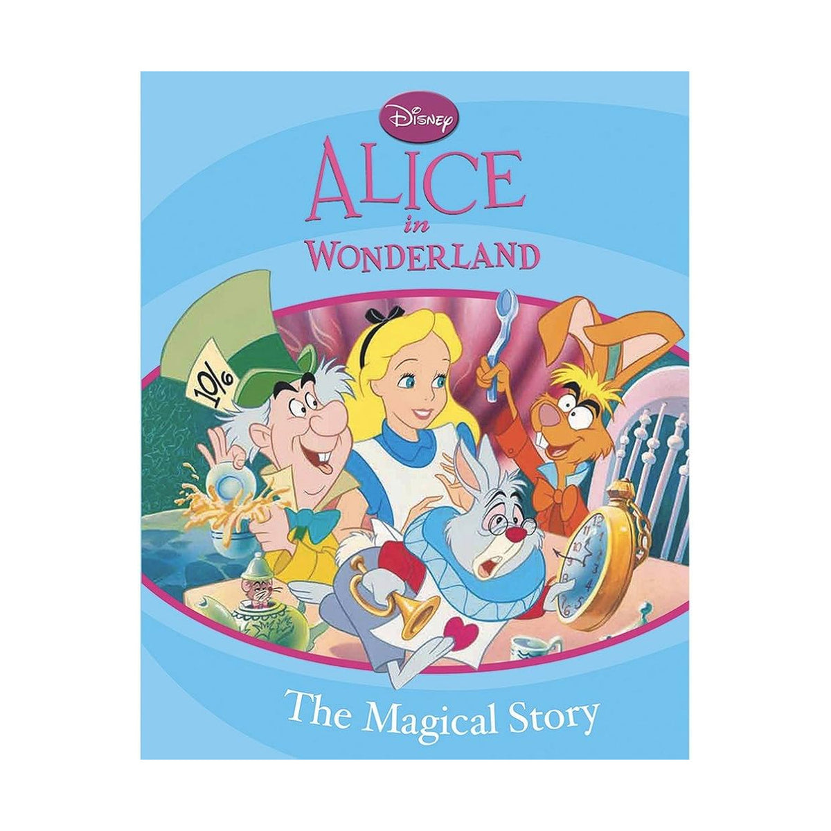 Cover page of Disney Alice in Wonderland , Read along story