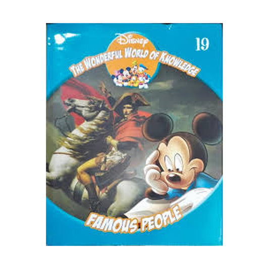Cover page of Disney The Wonderful World of Knowledge Famous People