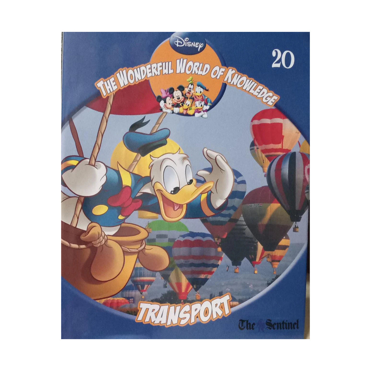 Cover page of Disney The Wonderful World of Knowledge Transport