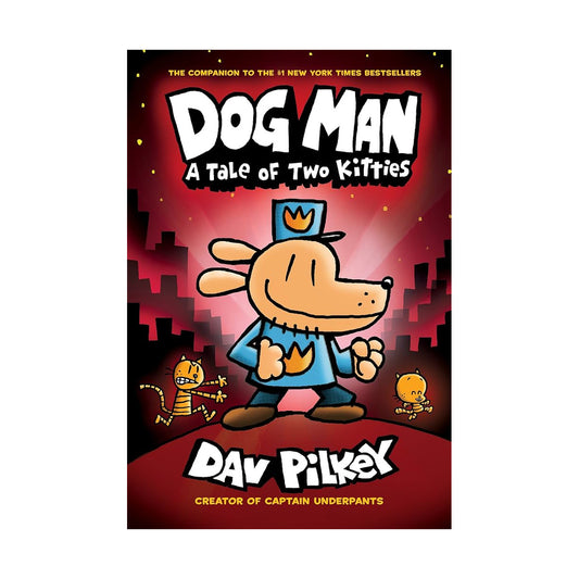 Cover page of Dog Man: A Tale of Two Kitties