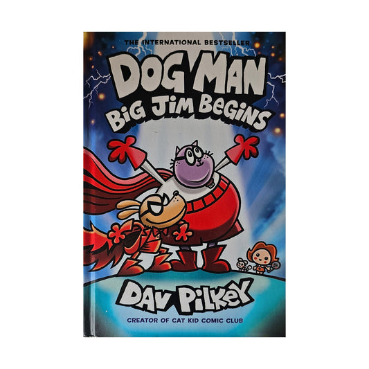 Cover page of Dog Man - Big Jim Begins