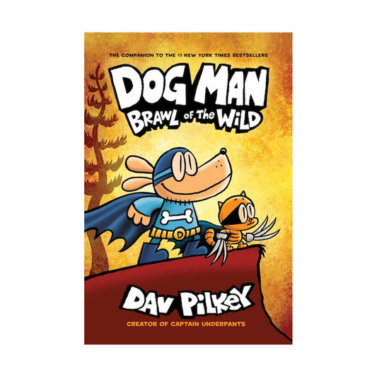 Cover page of Dog Man Brawl of the Wild
