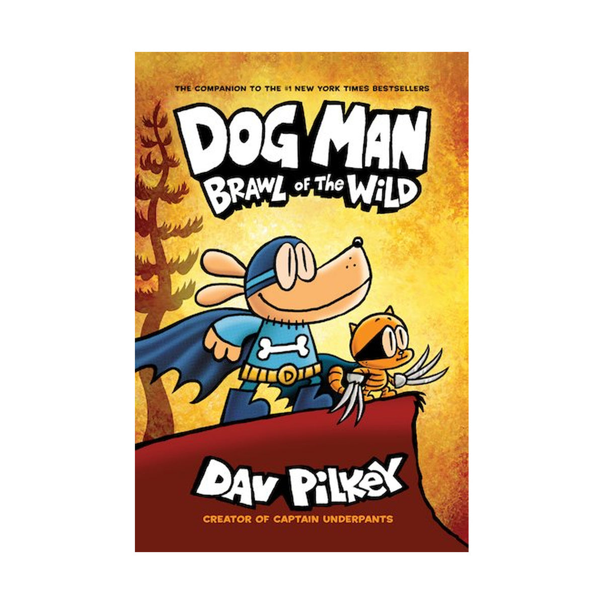 Cover page of Dog Man Brawl of the Wild