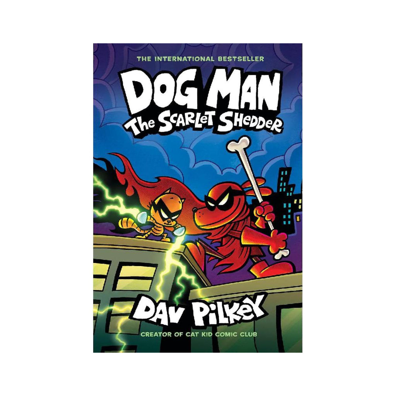 Cover page of Dog Man The Scarlet Shedder