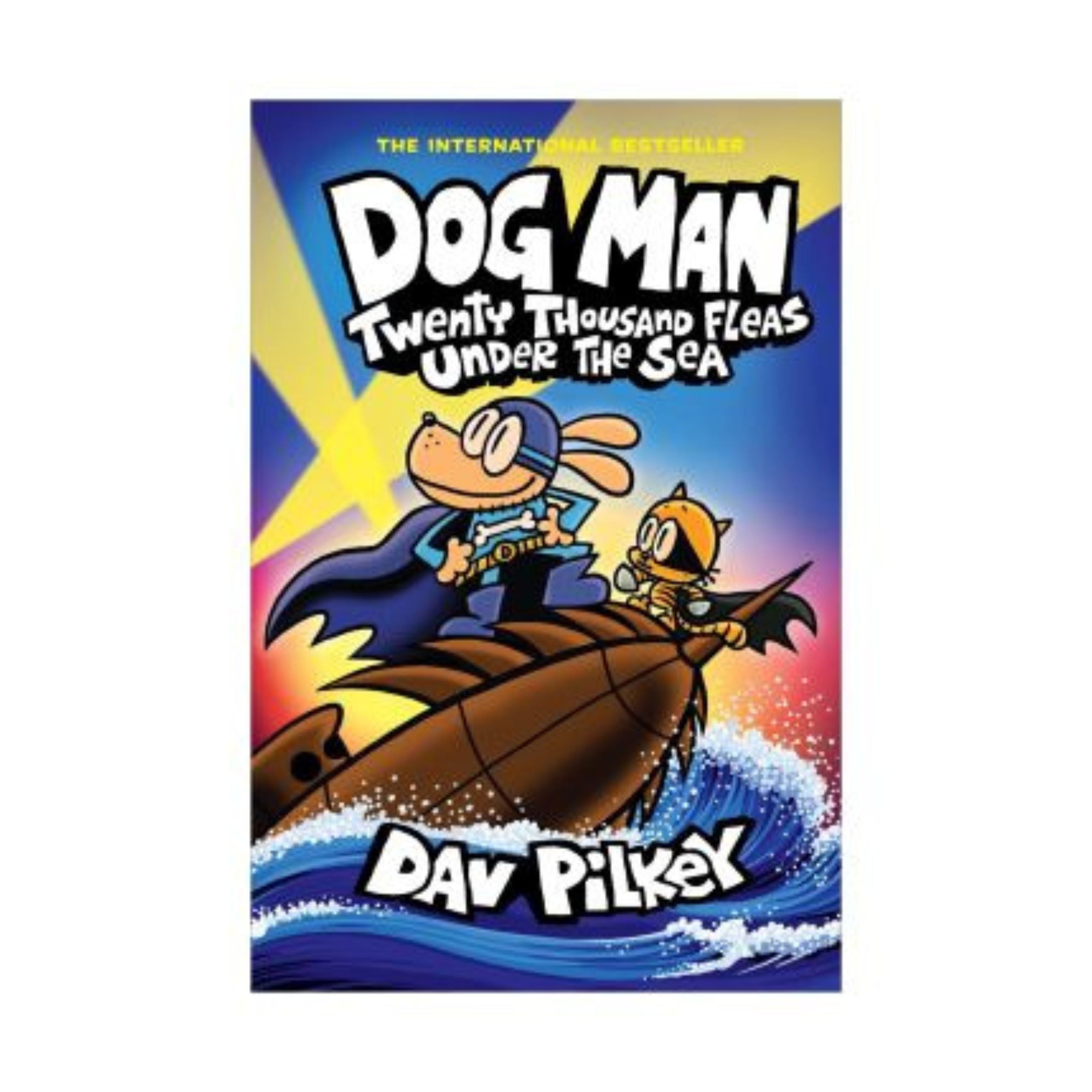 Cover page of Dog Man: Twenty Thousand Fleas Under the Sea