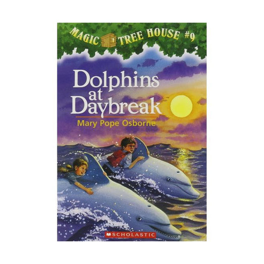 Cover page of Magic Tree House # 9 - Dolphins at Daybreak