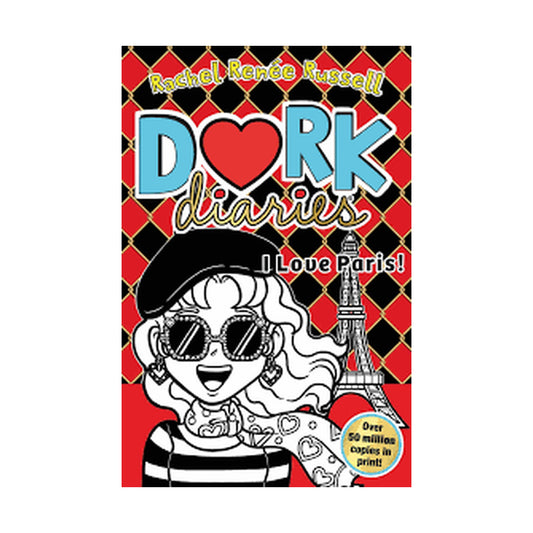 Cover page of Dork diaries I love Paris