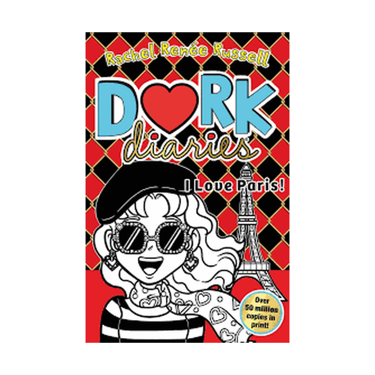 Cover page of Dork diaries I love Paris