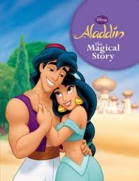 Cover page of Aladdin, The Magical Story