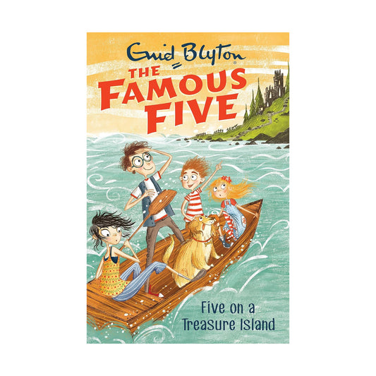 Cover page of Famous Five 1: Five On A Treasure Island