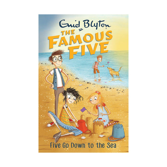 Cover page of Famous Five 12: Five Go Down To The Sea