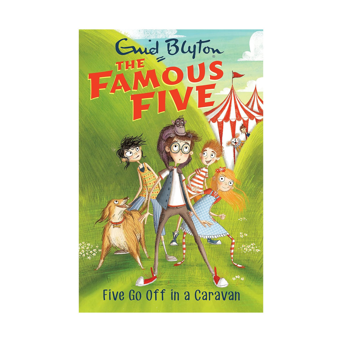 Cover page of Famous Five 5: Five Go Off In A Caravan