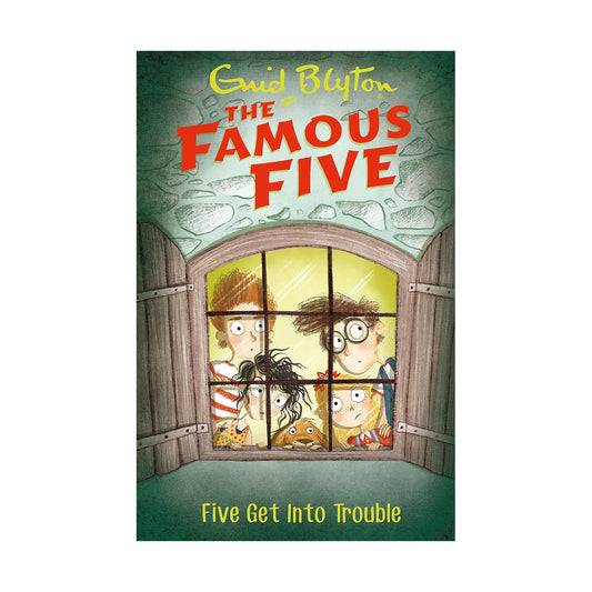 Cover page of Famous Five 8:  Five Get Into Trouble