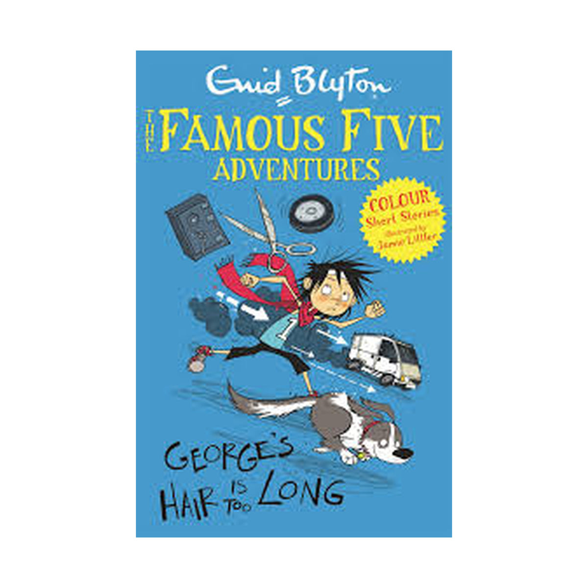 Cover page of Famous Five Adventures - GEORGE'S HAIR IS TOO LONG