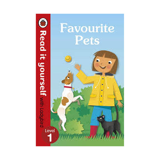 Cover page of Favourite pets read it youself level 1