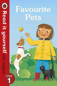 Cover page of Favourite pets read it youself level 1
