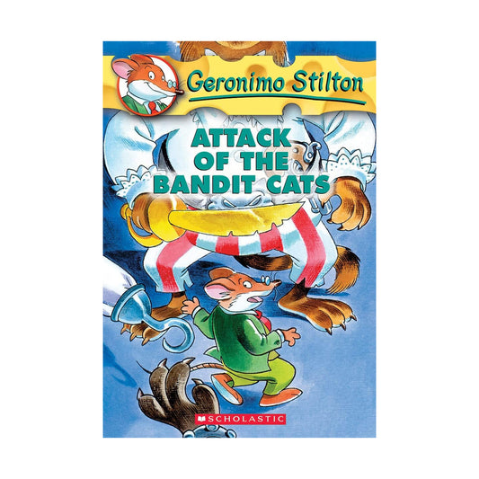 Cover page of Geronimo Stilton - Attack of the Bandit Cats