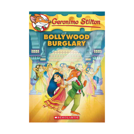 Cover page of Geronimo Stilton - Bollywood Burglary