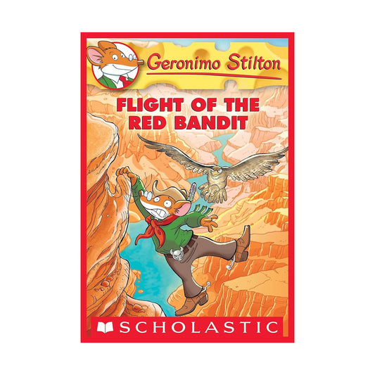 Cover page of Geronimo Stilton - Flight of the Red Bandit