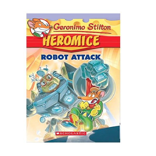 Cover page of Geronimo Stilton - Robot Attack