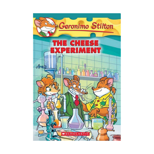 Cover page of Geronimo Stilton - The Cheese Experiment