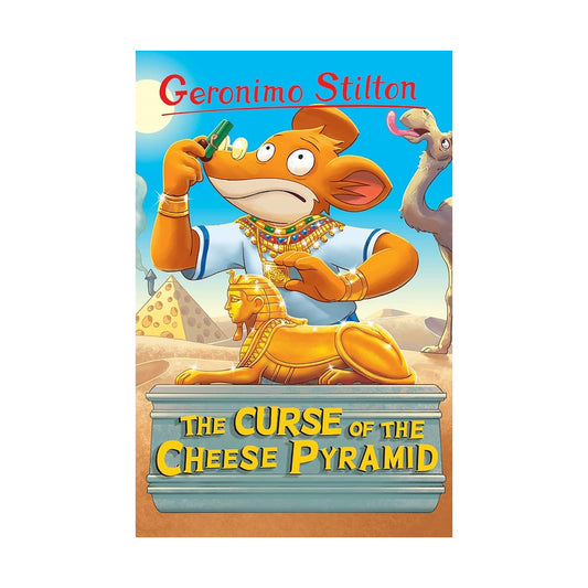 Cover page of Geronimo Stilton - The curse of the cheese Pyramid