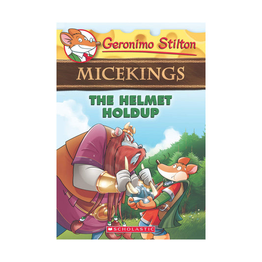 Cover page of Geronimo Stilton - The Helmet Holdup