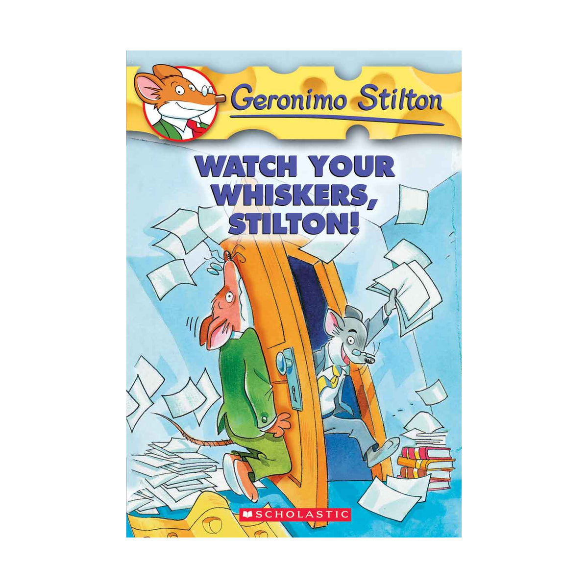 Cover page of Geronimo Stilton - Watch Your Whiskers, Stilton!