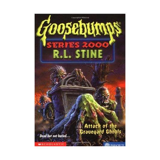 Cover page of Goosebumps Attack of the Graveyard Ghouls