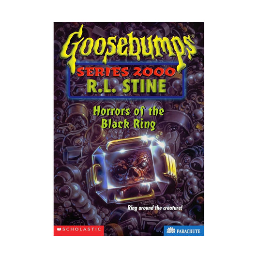 Cover page of Goosebumps Horrors of the Black Ring
