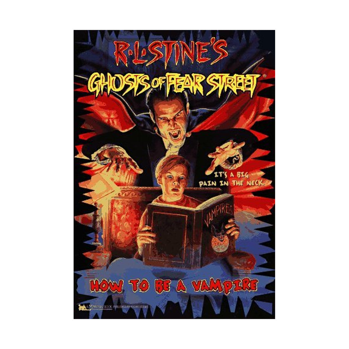 Cover page of Goosebumps - How to Be a Vampire