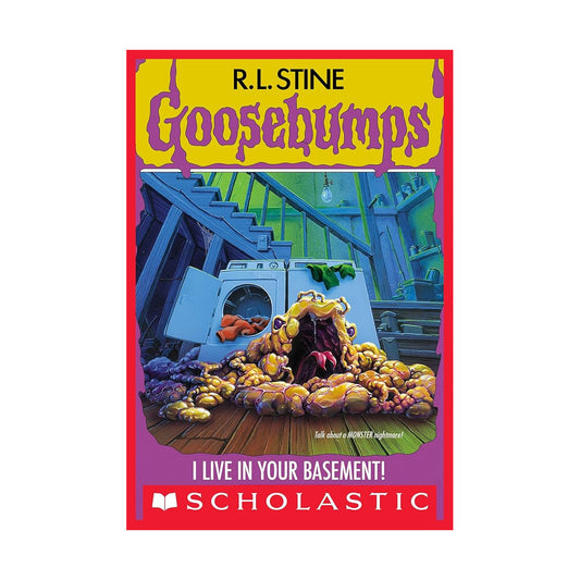 Cover page of Goosebumps I Live in Your Basement