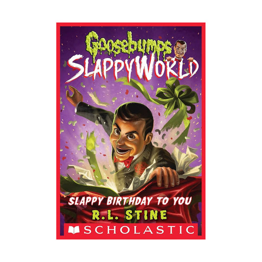 Cover page of Goosebumps Slappy Birthday to You