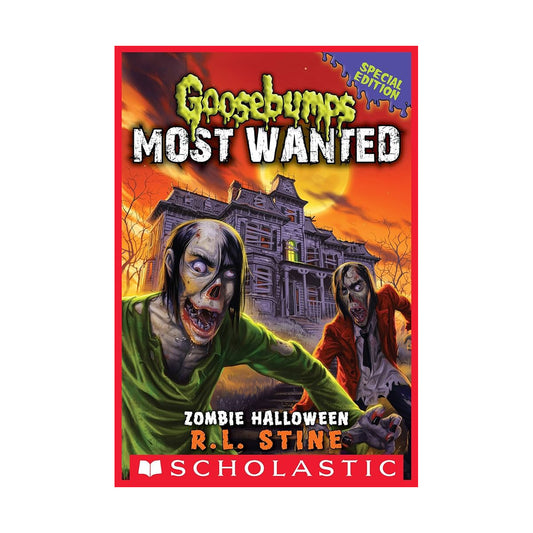 Cover page of Goosebumps Zombie Halloween