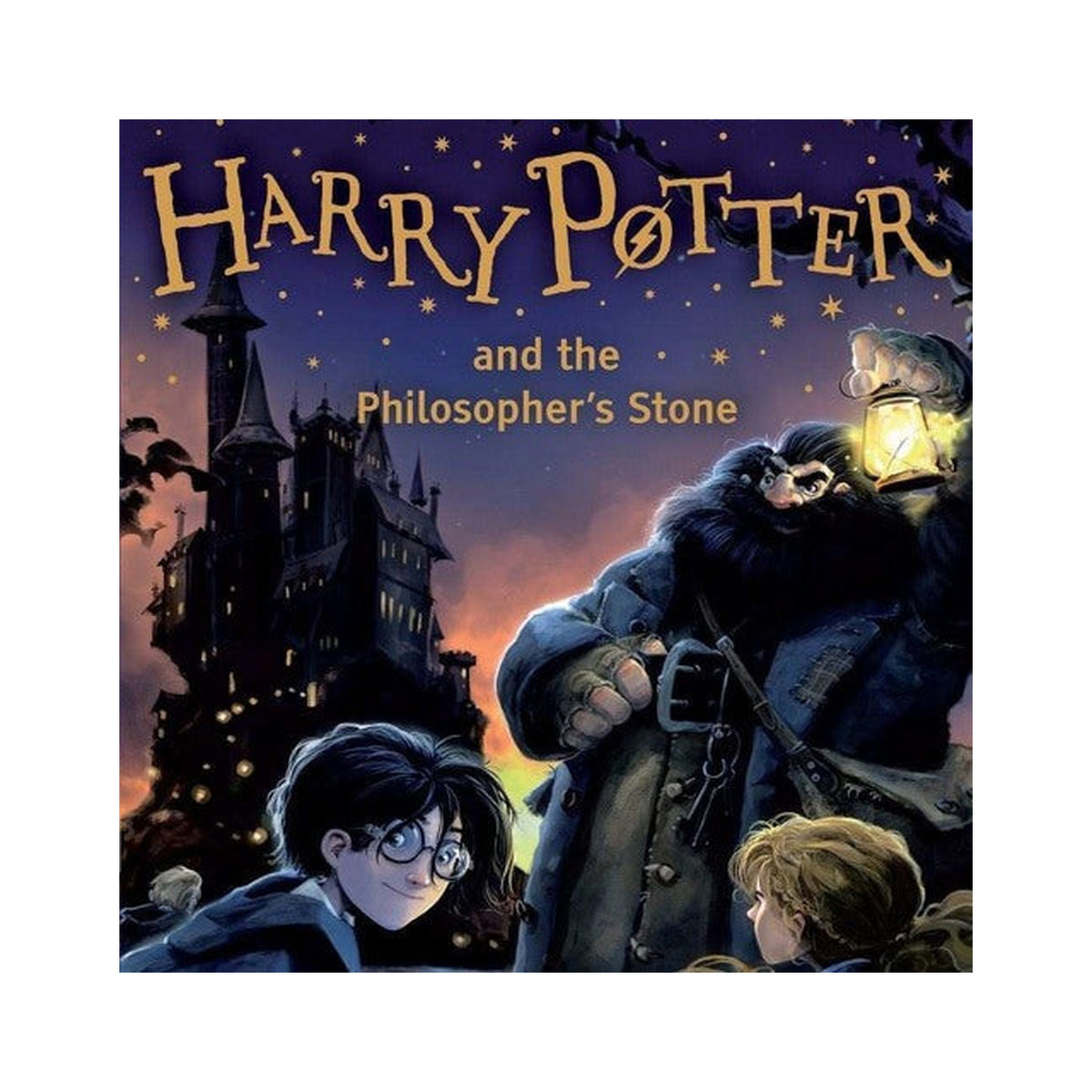 Cover page of Harry Potter and the Philosopher's Stone (Book 1)