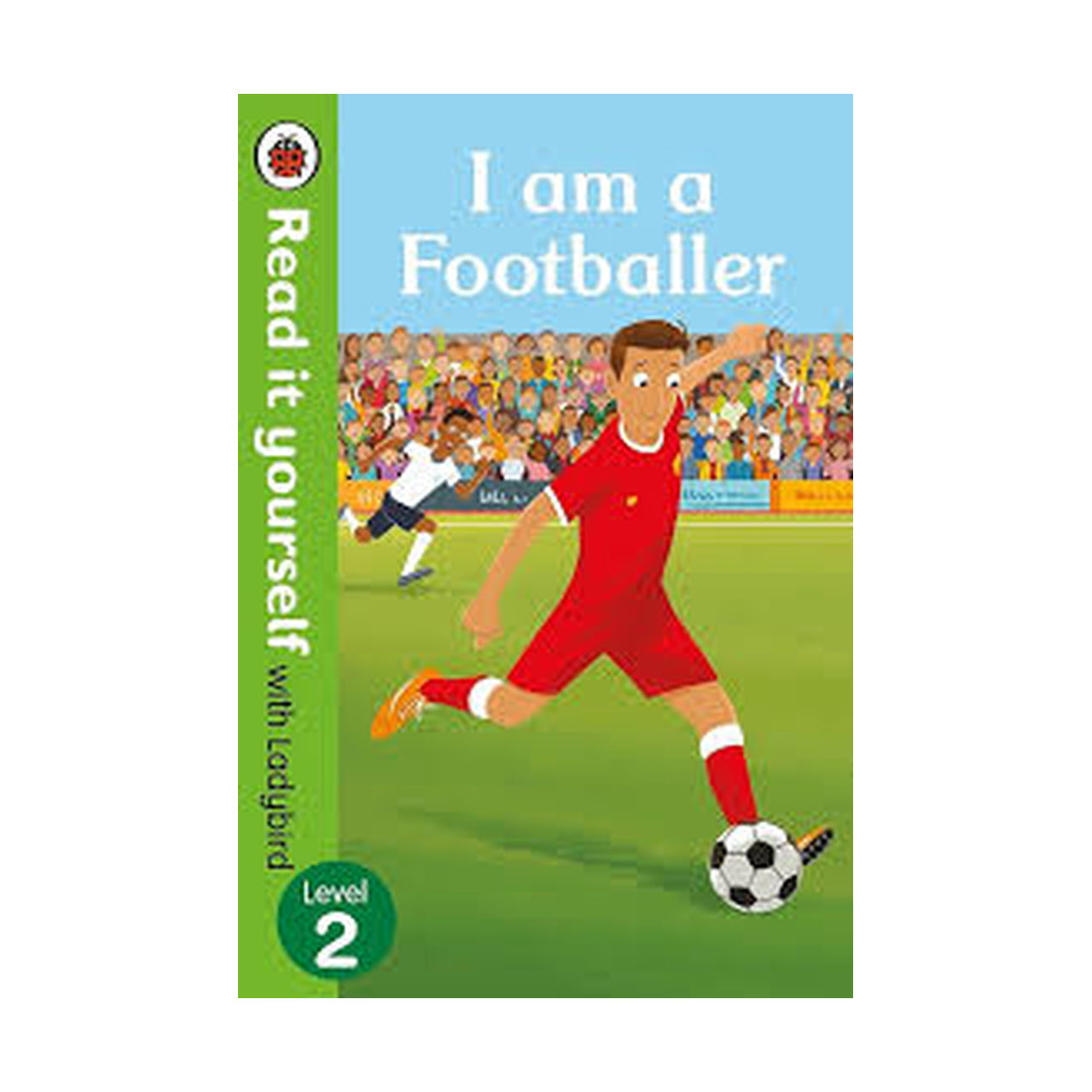 Cover page of I am a footballer  read it yourself level 2