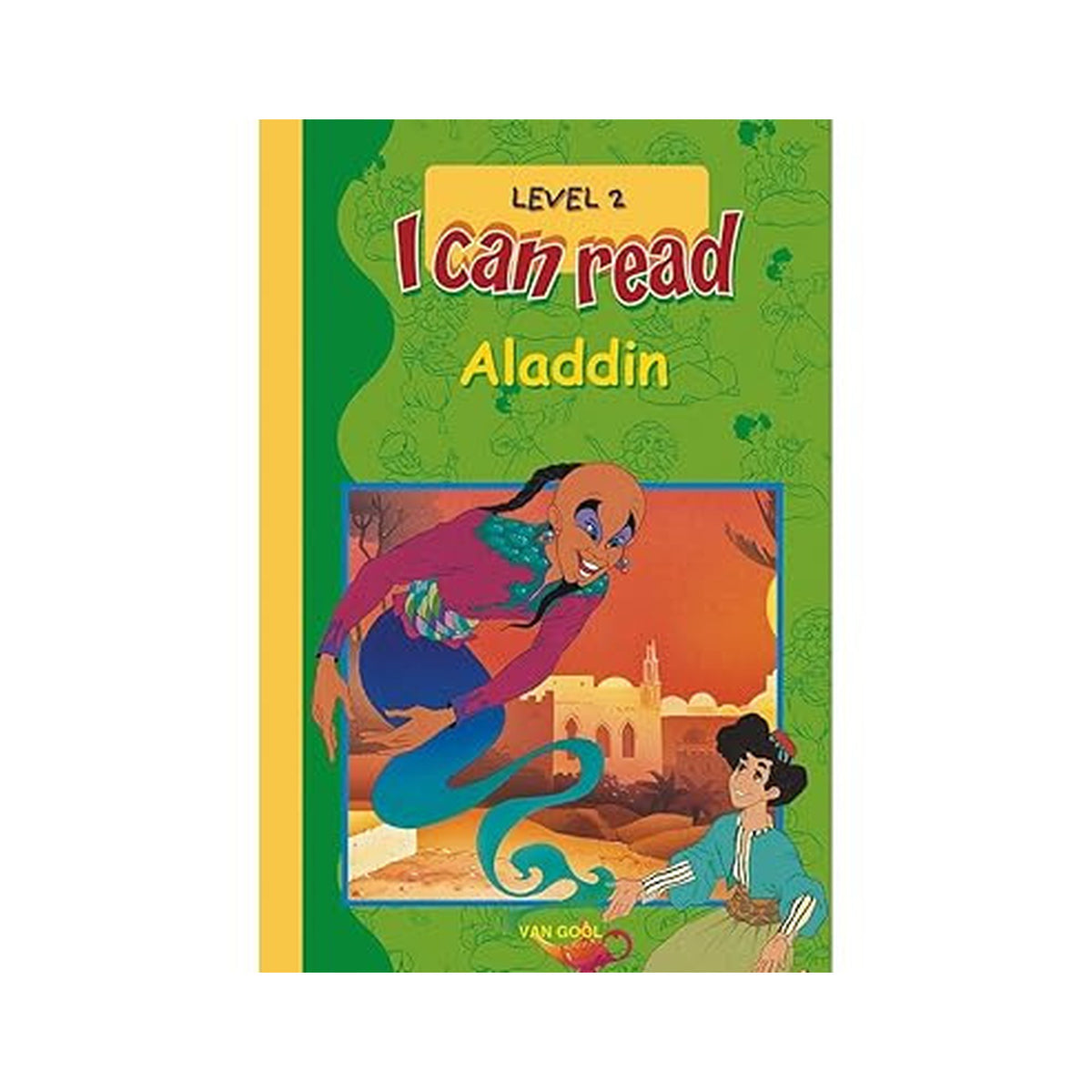Cover page of I Can Read Aladdin Level 2