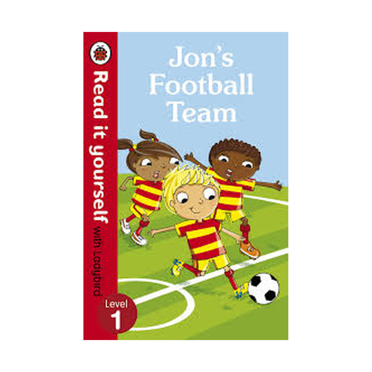 Cover page of Jon's football team level 1