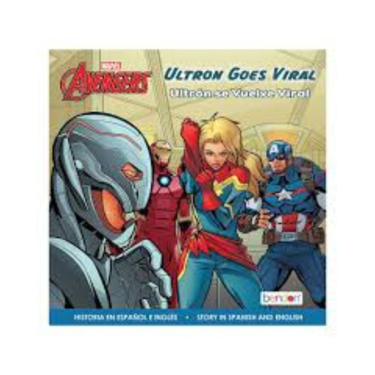 Cover page of Marvel Avengers Ultron Goes Viral