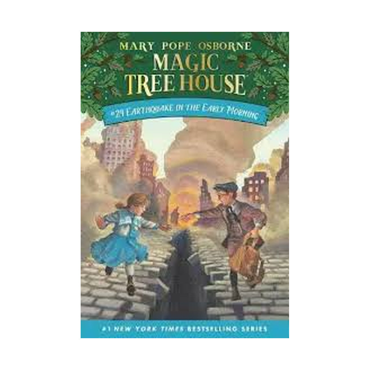 Cover page of Magic Tree House - Earthquake in the Early Morning